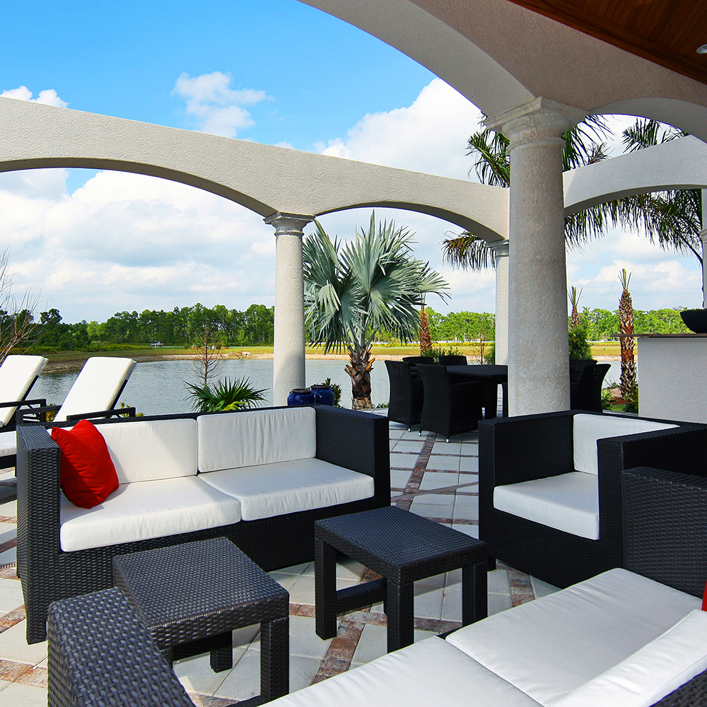 MONACO Beautiful yet Simple Wicker Outdoor Furniture designed for Commercial, Hospitality and Residential Settings