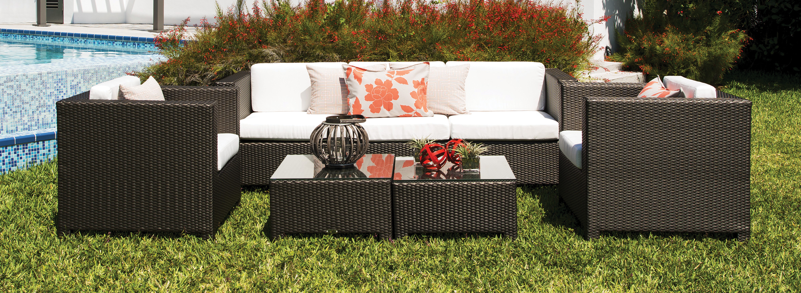 MONACO furniture collection by Kannoa - Beautiful yet Simple Wicker Outdoor Furniture designed for Commercial, Hospitality and Residential Settings