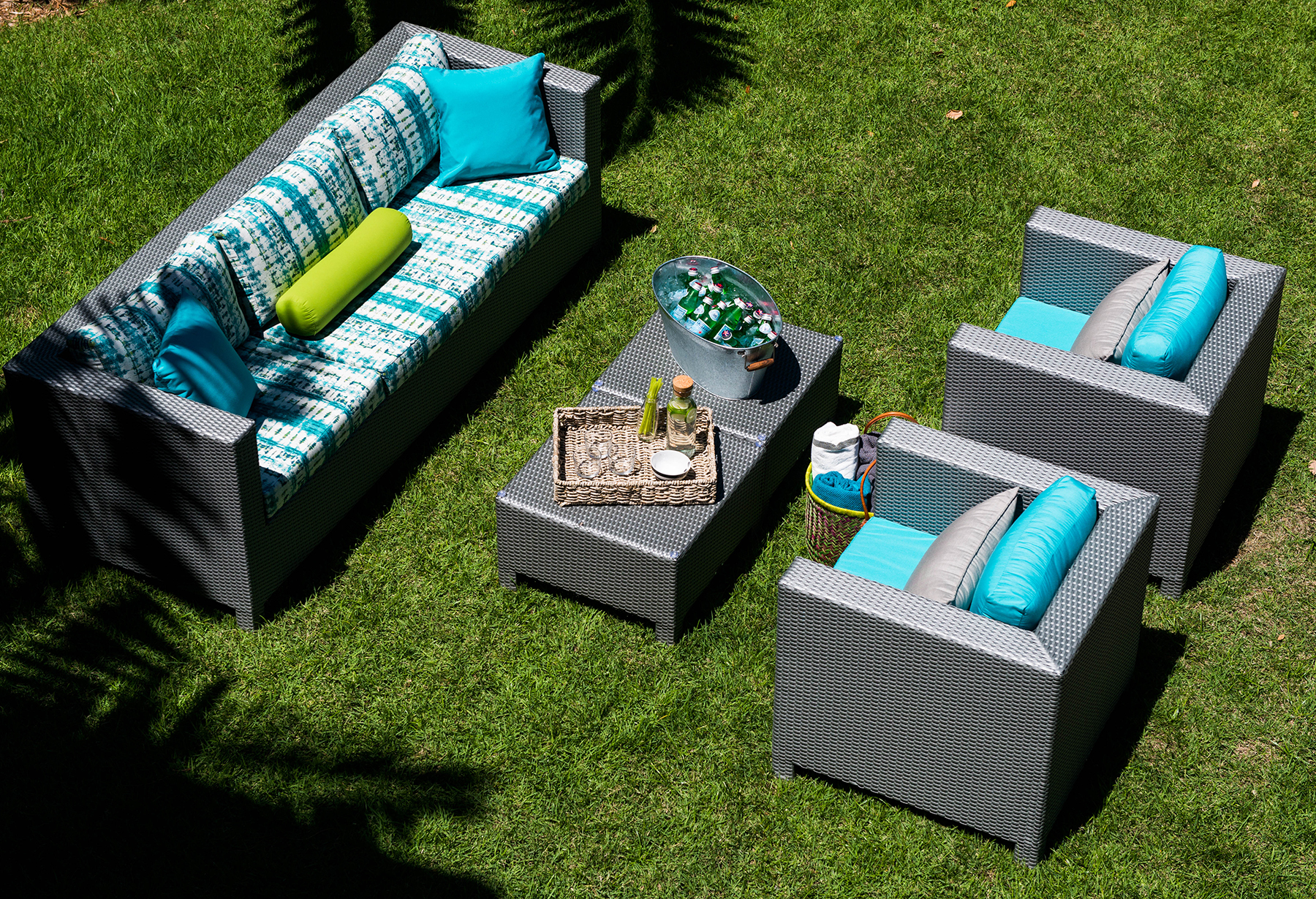 MONACO furniture collection by Kannoa - Beautiful yet Simple Wicker Outdoor Furniture designed for Commercial, Hospitality and Residential Settings