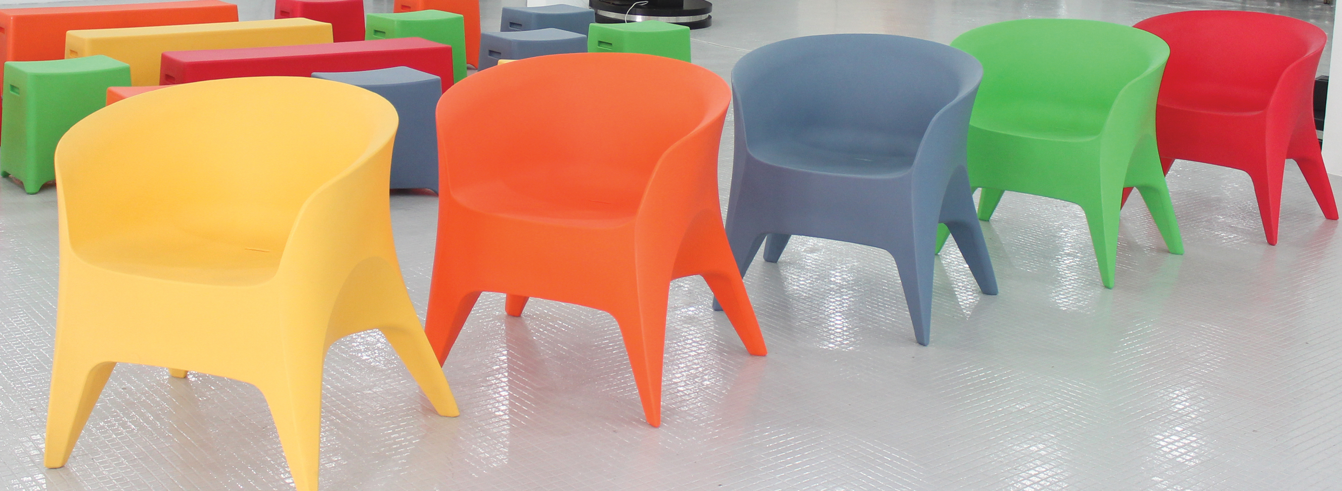 Orbit Armchair and Loveseat by Kannoa