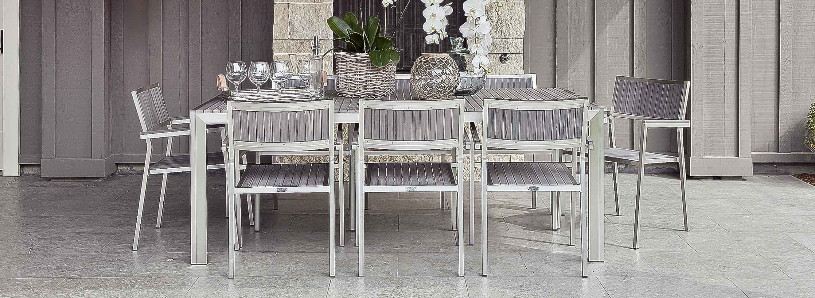 SICILIA Elegant and durable outdoor furniture designed for Commercial, Hospitality and Residential Settings