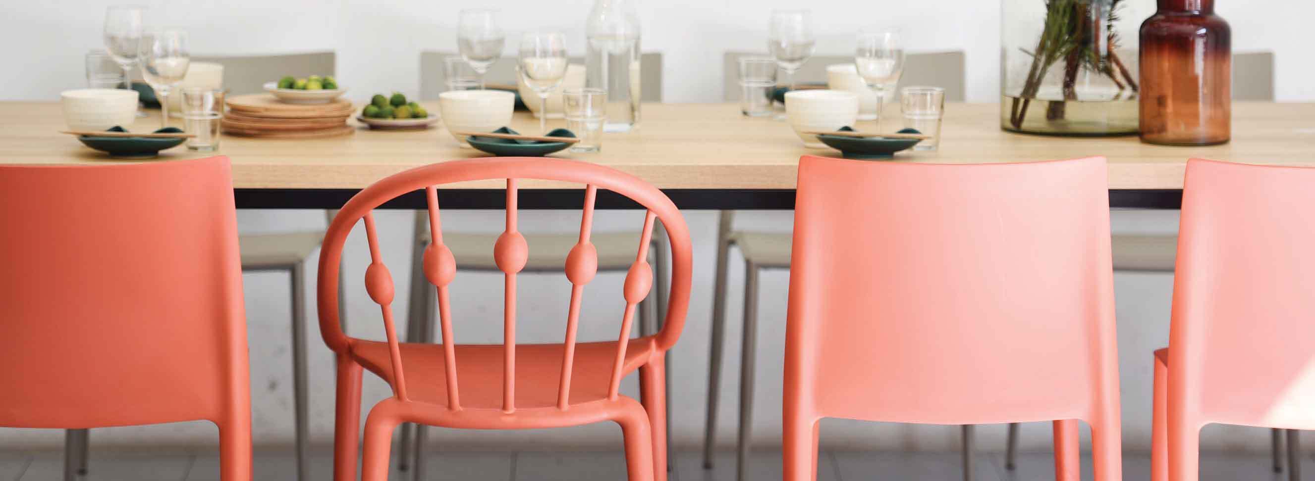 SPOGA Durable, plastic injection molded chair