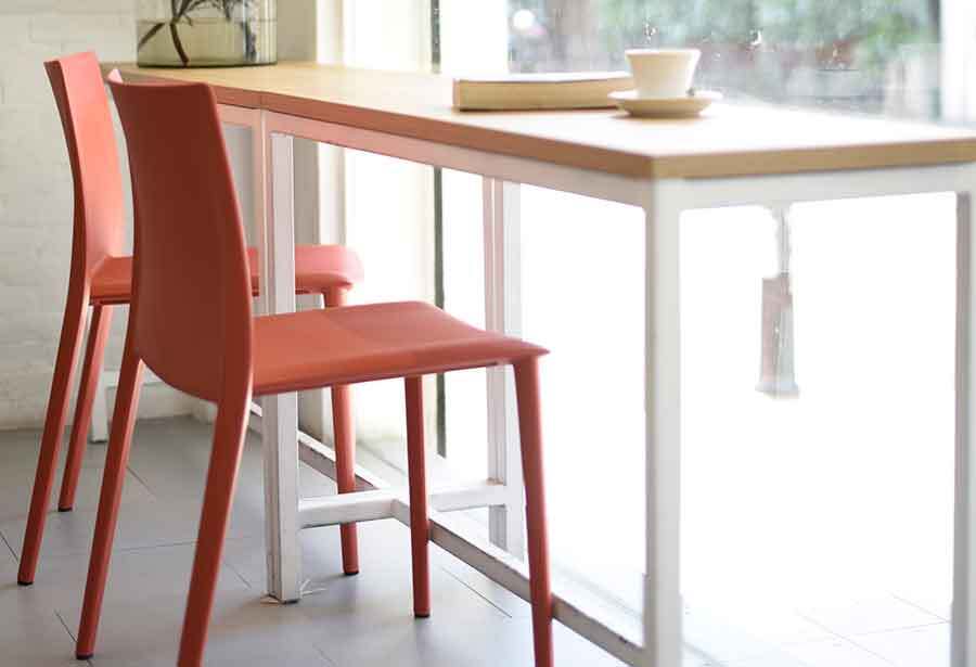 SPOGA Durable, plastic injection molded chair