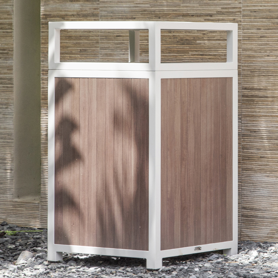 CCESSORIES Outdoor Pots, Trunks, Trash Bins and more, designed for Commercial, Hospitality and Residential Settings