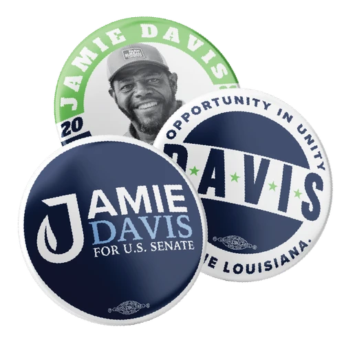 Jamie Davis (2.25" Pin-Back Button -- Combo Pack Of Three!)