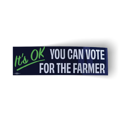 It's OK (10" x 3" Vinyl Sticker)