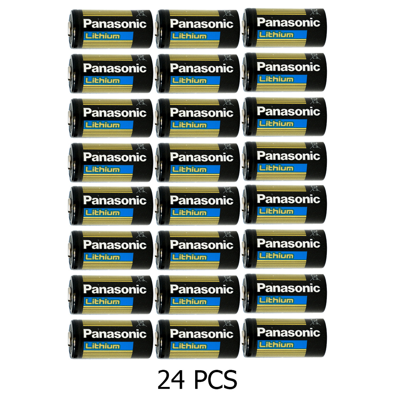 400 pcs of Panasonic Lithium CR123A 3V Batteries 