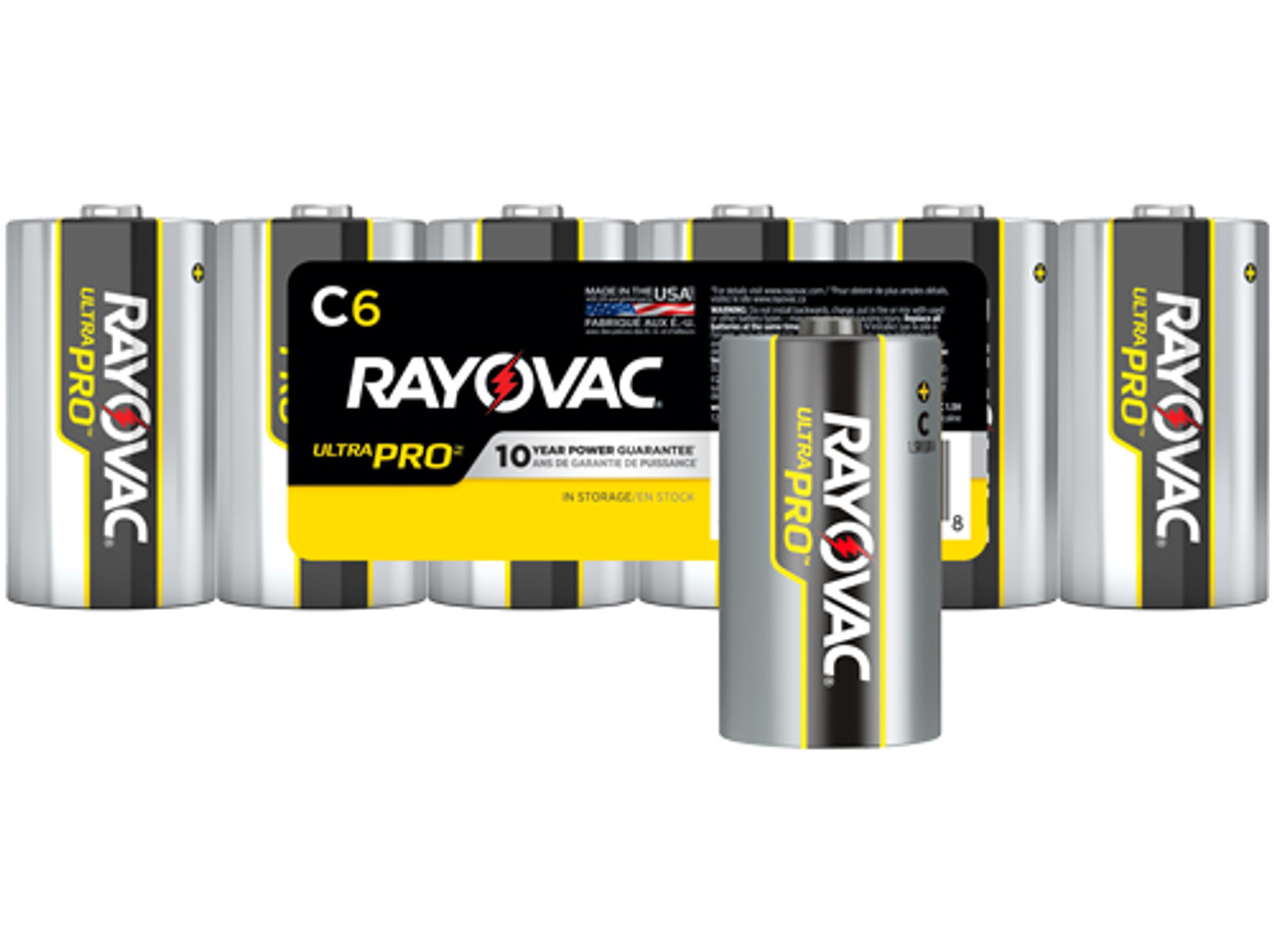 C Rayovac Ultra Pro Alkaline Battery ALC6 (6 Pack)