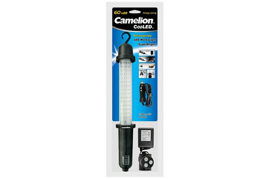 Camelion 60 LED rechargeable portable work light with magnetic mount