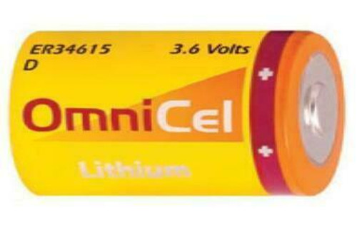 Omnicel 3.6 Volt D 19000 mAh (ER34615 / LSH20 / LS33600) Primary Lithium Battery