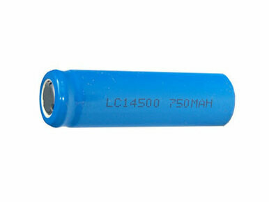 Power Portable AA 3.7V 14500 Lithium Ion Battery flat top