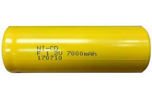 F NiCd Flat Top Battery (7000 mAh)