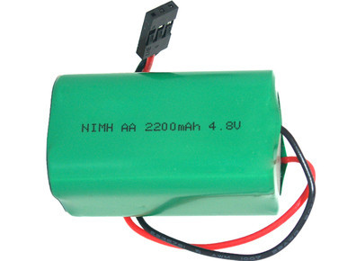 Power Portable 4.8V 2200 mAh NiMH battery pack with Hitech connector