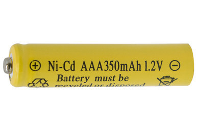 Power Portable AAA NiCd rechargeable battery 350 mAh