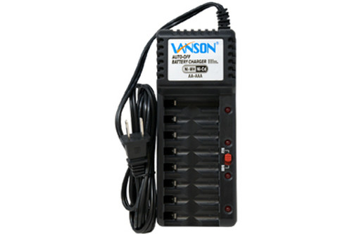 V-868 8 Bay AA & AAA NiCd / NiMH Battery Charger