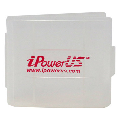 IPowerUS AA and AAA battery case for storing up to 4 batteries