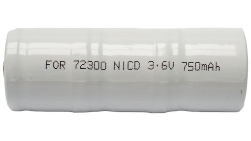 Welch Allyn 72300 battery side profile on white background