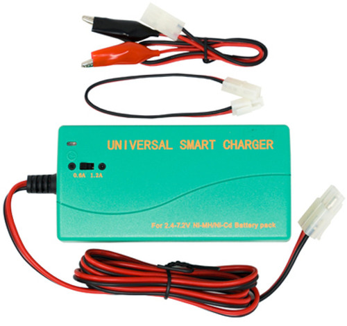 2.4 - 7.2 Volt NiCd & NiMH Battery Pack Smart Charger