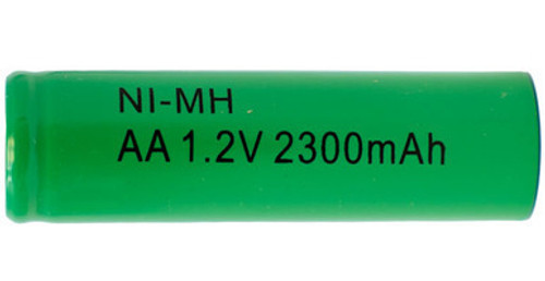 AA NiMH Flat Top Battery (2300 mAh)
