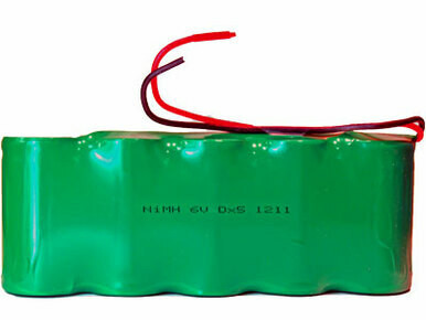 6 Volt NiMH Battery Pack (10000 mAh) with Leads