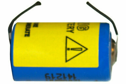 3.6 Volt 1/2 AA 1200 mAh Primary Lithium Battery with Tabs (LS14250 & ER14250)