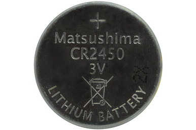 Matsushima CR2450N 3 volt lithium coin cell battery