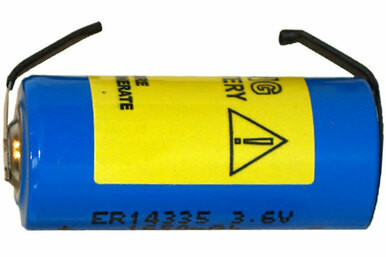 3.6 Volt 2/3 AA 1650 mAh Primary Lithium Battery with Tabs (ER14335) Wholesale & direct to consumer