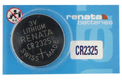 CR2325 Renata 3 Volt Lithium Coin Cell Battery