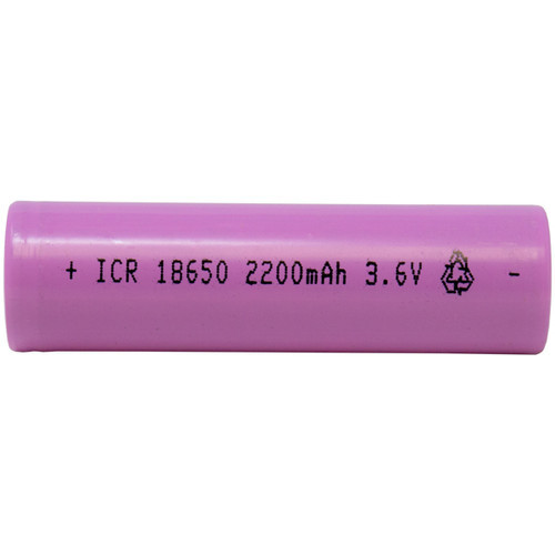 18650 3.7 Volt Lithium Ion Battery (2200 mAh)