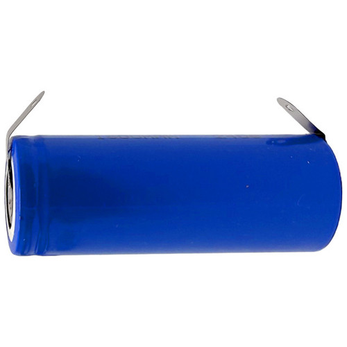 Power Portable 18500 lithium-ion battery with tabs