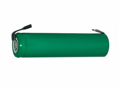Power Portable AA NiMH battery with tabs, 2300 mAh