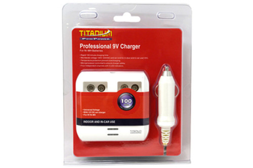 4 Bay 9 Volt Smart Battery Charger