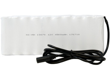 Power Portable 12 Volt NiMH battery pack with connectors