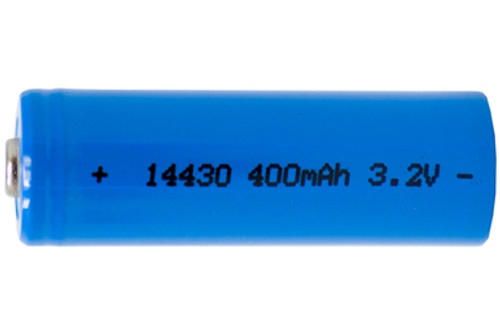 3.2 Volt 14430 LiFePO4 Battery (400 mAh)