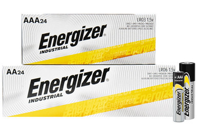 Energizer Industrial AA and AAA alkaline battery combo pack