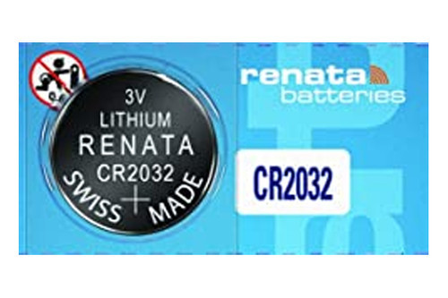 CR2032 Renata Lithium 3 Volt Lithium Coin Cell Battery