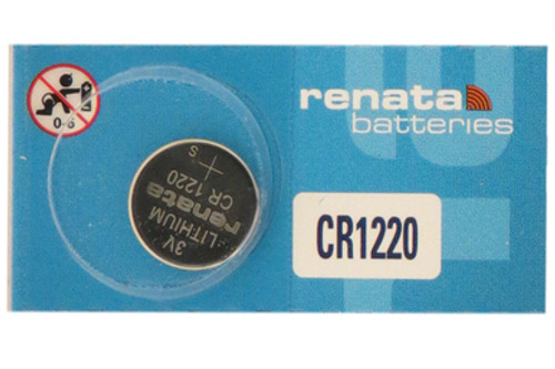 CR1220 Renata 3 Volt Lithium Coin Cell Battery