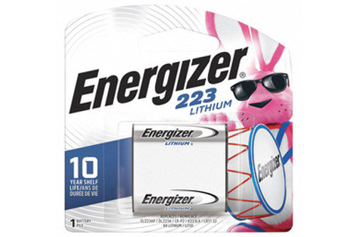 Energizer CRP2 (223A) 6 Volt Lithium Battery (On a Card)