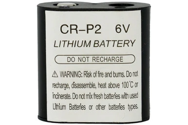 CRP2 (223A) 6 Volt Lithium Battery