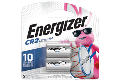 CR2 Energizer 3 Volt Lithium Batteries (2 Card)