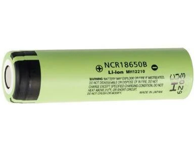 Panasonic NCR18650B 3.7V 3400mAh flat top lithium ion battery