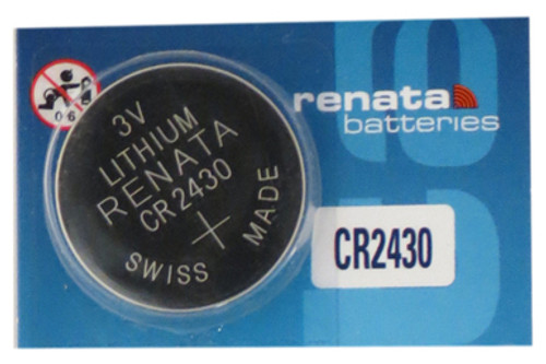 CR2430 Renata 3 Volt Lithium Coin Cell Battery