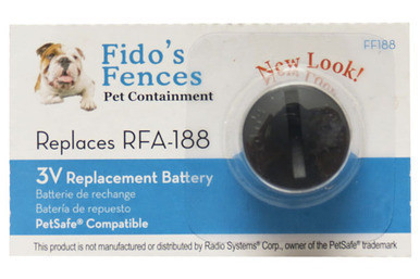 RFA-188 lithium battery for PetSafe compatible dog collars