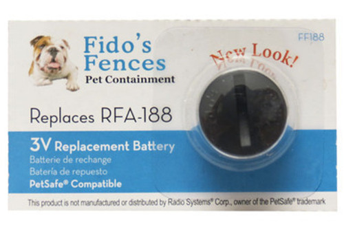 RFA-188 PetSafe Compatible Fence & Dog Collar Lithium Battery