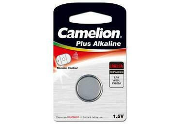 Camelion PX625A LR625A 1.5 Volt alkaline button battery front view