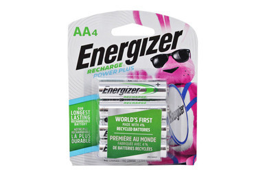 Energizer AA Recharge NH15BP4 NiMH 2300mAh batteries 4 pack