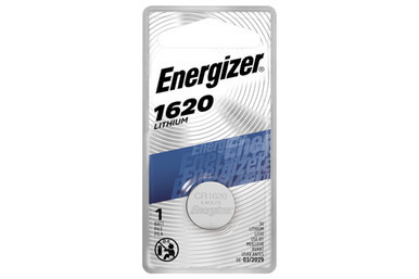 Energizer CR1620 3V lithium coin cell battery in retail packaging