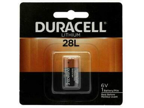 Duracell 28L 6 Volt Lithium Battery (PX28L, 2CR1/3N, L544)