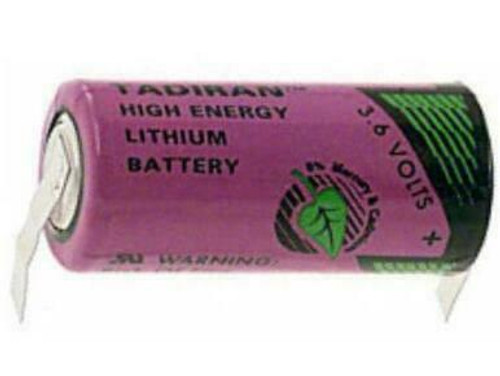 Tadiran TL-5955/T 3.6V 2/3 AA 1.5 Ah Lithium Battery w/ Tabs (ER14335)