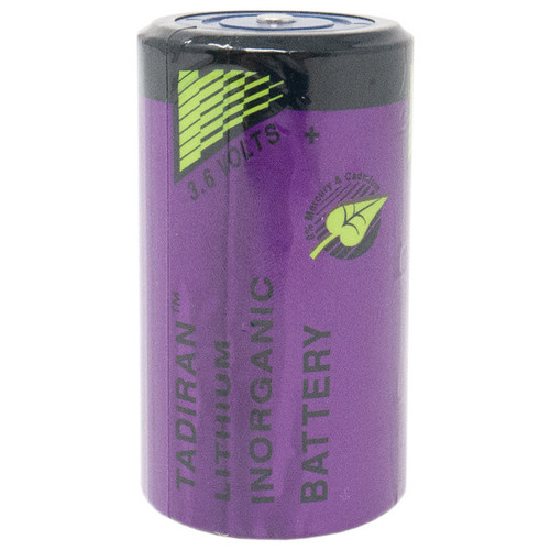 Tadiran TL-2300/S D-size lithium battery with button top